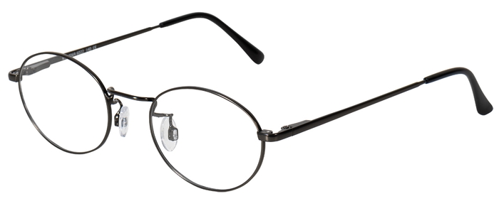 KT basics Unisex-Metallbrille (KT basics 7069 6022 dunkelgun matt 48-20) Unisex-Metallbrille aus der Kollektion 'KT basics'