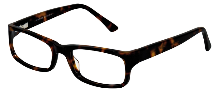 KT basics Damen-Kunststoffbrille (KT basics 7070 4045 dunkelhavanna 52-18) Damen-Kunststoffbrille aus der Kollektion 'KT basics'