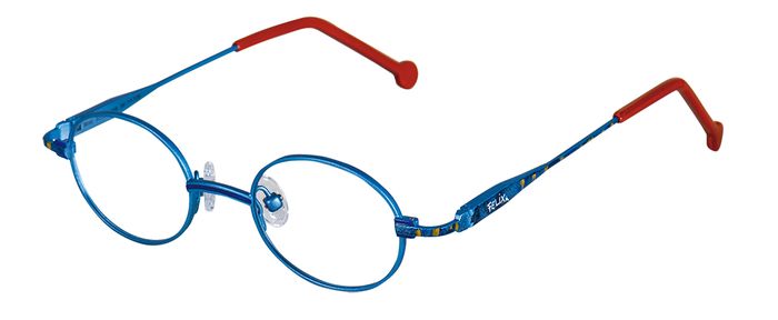 Felix Kinder-Metallbrille (Felix 8036 5028 :-) hellblau/blau 36-17) Kinder-Metallbrille aus der Kollektion 'Felix'