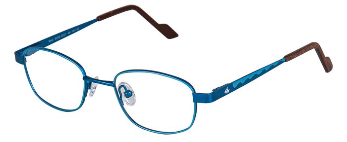 Capt'n Sharky Kinder-Metallbrille (Capt'n Sharky 8038 5031N :-) blau/hellblau 42-18) Kinder-Metallbrille aus der Kollektion 'Capt'n Sharky'