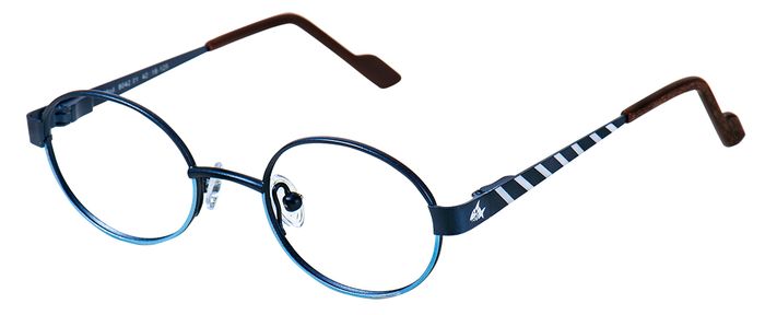 Capt'n Sharky Kinder-Metallbrille (Capt´n Sharky 8042 5044N dunkelblau/silber 40-18) Kinder-Metallbrille aus der Kollektion 'Capt'n Sharky'
