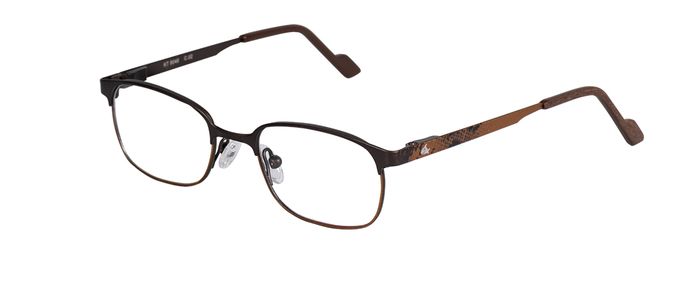 Capt'n Sharky Kinder-Metallbrille (Capt´n Sharky 8049 5014 :-) braun/braun mit muster 43-17) Kinder-Metallbrille aus der Kollektion 'Capt'n Sharky'