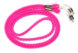 K&T Brillenkordel farbig pink (K&T, 16520, 6 ,pink) Brillenkordel, farbig, mit Gummiösen am Brillenbügel zu befestigen.