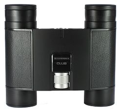 Eschenbach Faltfernglas Club 8x20  (Eschenbach, 4264820) Faltfernglas mit 8-facher Vergrößerung. Elegantes, kompaktes Design.
 
- Vergrößerung: 8-fach
- Eintrittspupille: 20 mm
- Brillenträgerokulare zum Herausdrehen
- Sehfeld: 119m/1000m
- Glas: BaK-4, vollvergütet
- Gehäuse 'waterproof'
- Stickstoffbefüllung
