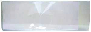 Schweizer Optik Fresnel-Lupe transparent (04030 4 D 160x60) Fresnel-Lupe mit transparentem Rand

- Brechwert: 4 dpt
- Vergrößerung: 2x
- Maße: 160x60 mm.

<div class='rot'>Nur solange Vorrat reicht!</div>
