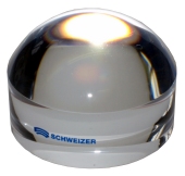 Schweizer Optik Hellfeldlupe Acryl mit Lesezeile im Stoffbeutel 65 mm  (Schweizer Optik, 930772, 65 ,65 mm) Hellfeldlupe Acryl mit Lesezeile im Stoffbeutel 65 mm