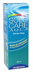 Menicon Solo Care Aqua 360 ml / 1 KL-Behälter (Menicon, 65055) Kombilösung, 360 ml / 1 KL-Behälter